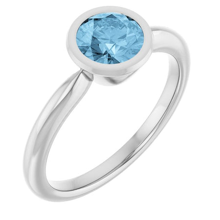 Natural Sky Blue Topaz | Round | 6mm