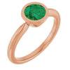 Lab-Grown Emerald | Round | 6mm