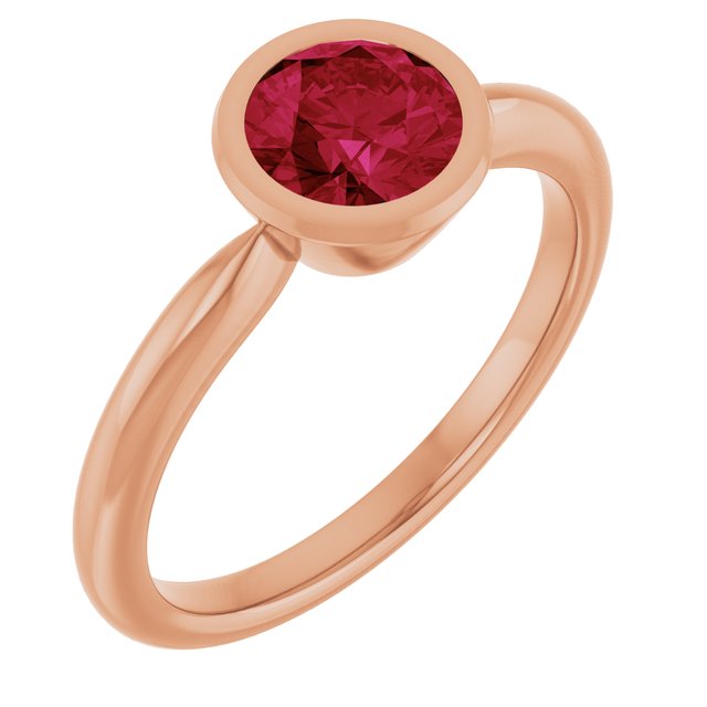 Lab-Grown Ruby | Round | 6mm