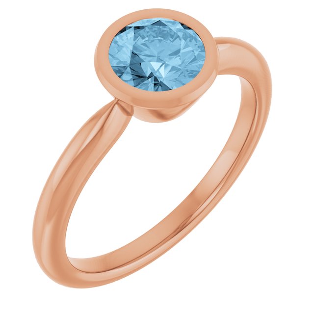 Natural Sky Blue Topaz | Round | 6mm