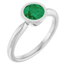 Lab-Grown Emerald | Round | 6mm