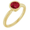 Lab-Grown Ruby | Round | 6mm