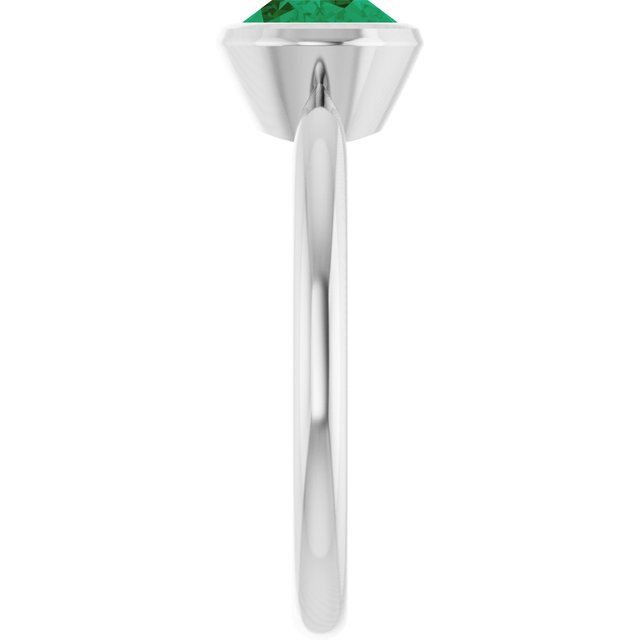 Lab-Grown Emerald | Oval | 8 x 6mm