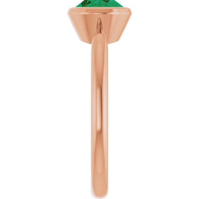 Lab-Grown Emerald | Oval | 8 x 6mm