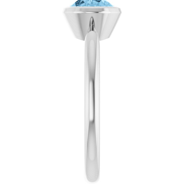 Natural Sky Blue Topaz | Oval | 8 x 6mm