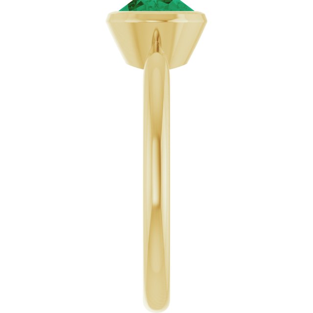 Lab-Grown Emerald | Oval | 8 x 6mm