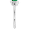 Lab-Grown Emerald | Oval | 8 x 6mm