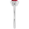 Lab-Grown Ruby | Oval | 8 x 6mm