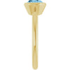Natural Sky Blue Topaz | Oval | 8 x 6mm
