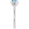Natural Sky Blue Topaz | Oval | 8 x 6mm
