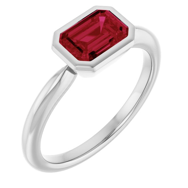 Lab-Grown Ruby | Emerald | 7 x 5mm