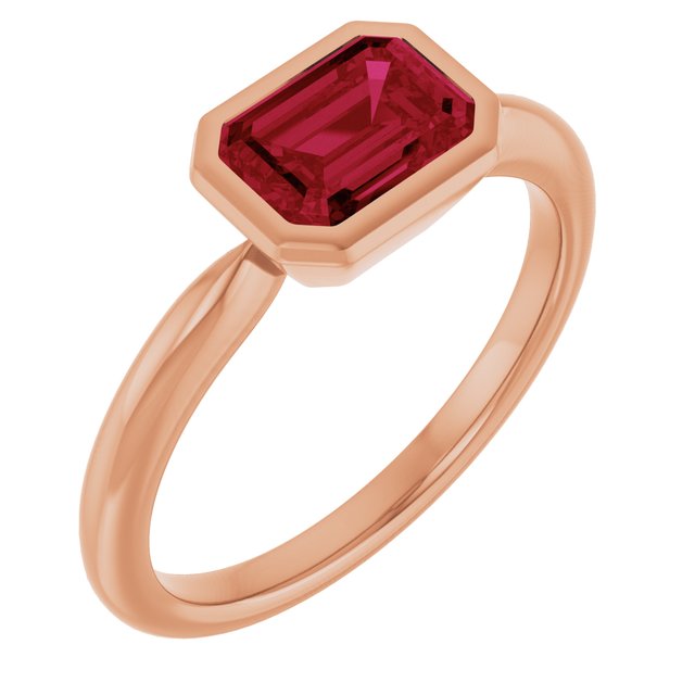 Lab-Grown Ruby | Emerald | 7 x 5mm