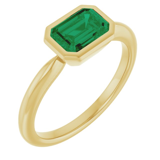Lab-Grown Emerald | Emerald | 7 x 5mm