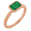 Lab-Grown Emerald | Emerald | 7 x 5mm