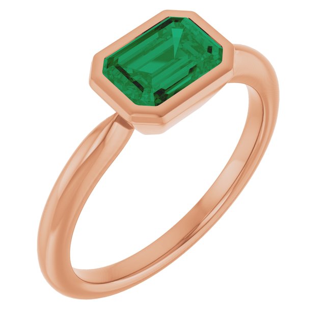 Lab-Grown Emerald | Emerald | 7 x 5mm