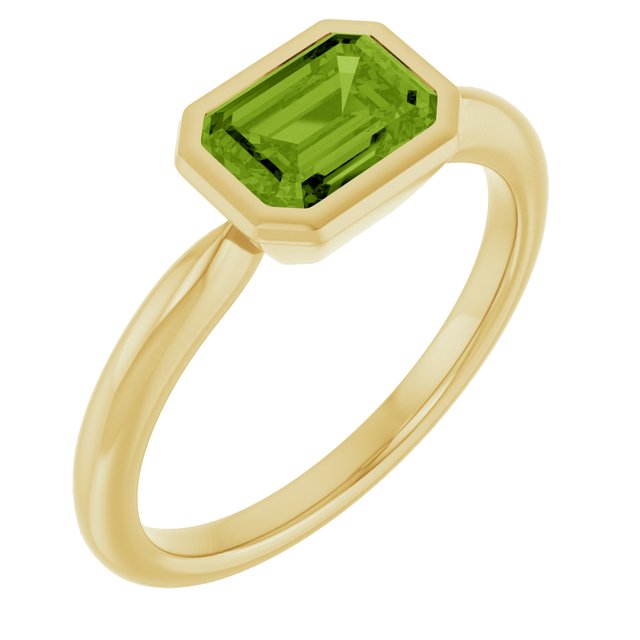 Natural Peridot | Emerald | 7 x 5mm