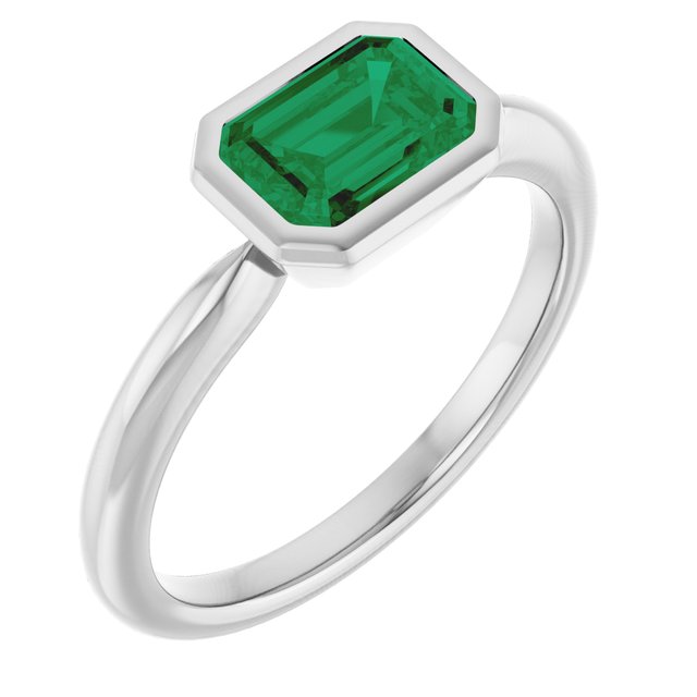Lab-Grown Emerald | Emerald | 7 x 5mm