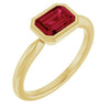 Lab-Grown Ruby | Emerald | 7 x 5mm