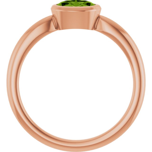Natural Peridot | Oval | 6 x 4mm