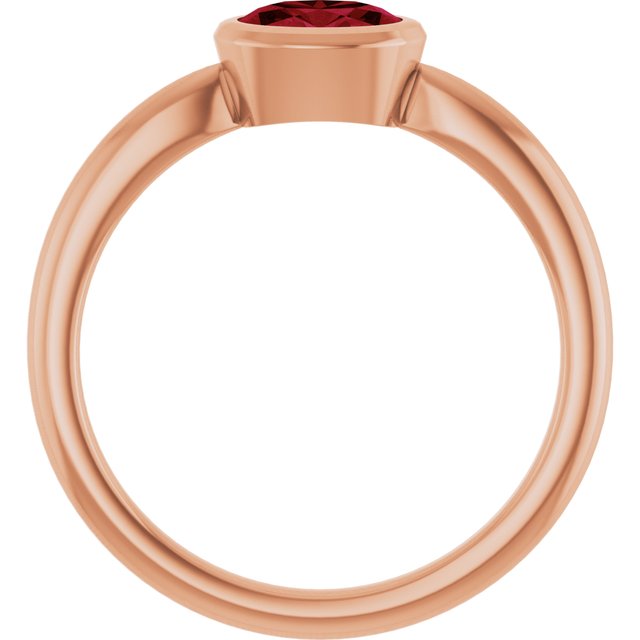 Lab-Grown Ruby | Oval | 6 x 4mm