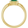 Lab-Grown Emerald | Oval | 6 x 4mm