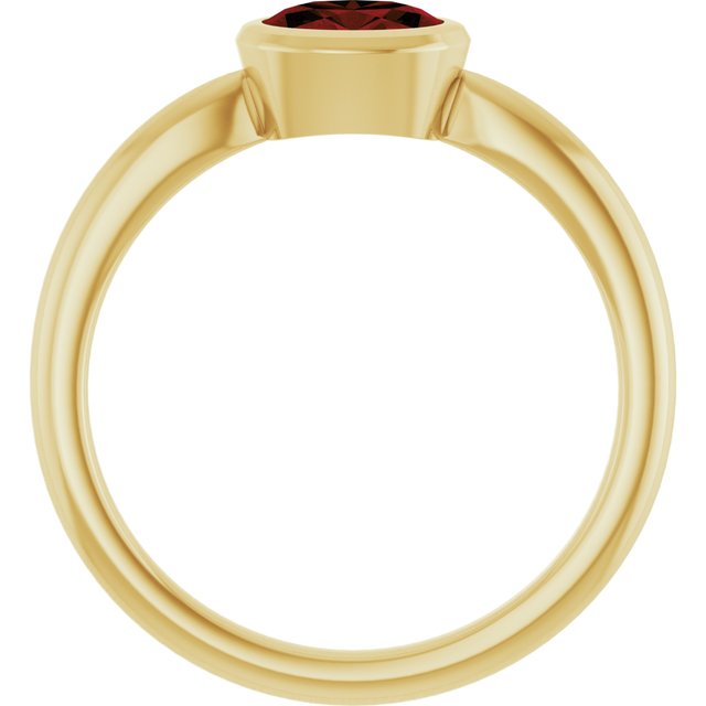 Natural Mozambique Garnet | Oval | 6 x 4mm