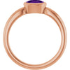 Natural Amethyst | Oval | 6 x 4mm