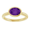 Natural Amethyst | Oval | 8 x 6mm