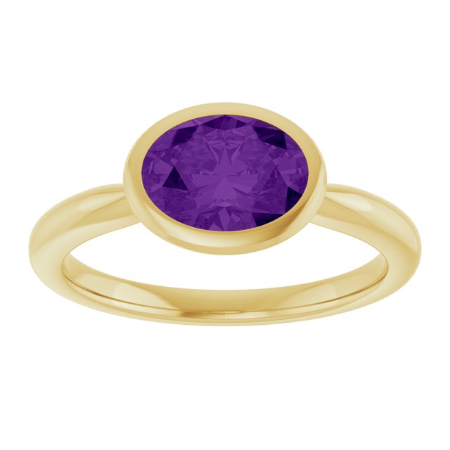 Natural Amethyst | Oval | 8 x 6mm