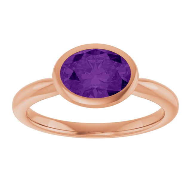 Natural Amethyst | Oval | 8 x 6mm