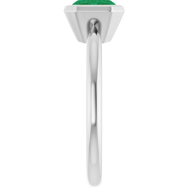 Lab-Grown Emerald | Emerald | 8 x 6mm