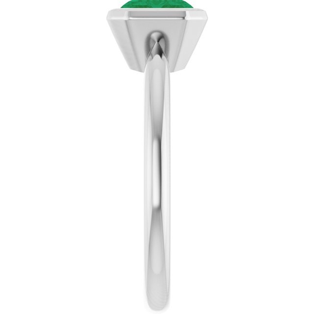 Lab-Grown Emerald | Emerald | 8 x 6mm