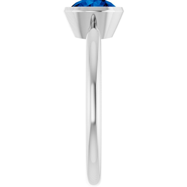 Lab-Grown Blue Sapphire | Round | 6mm