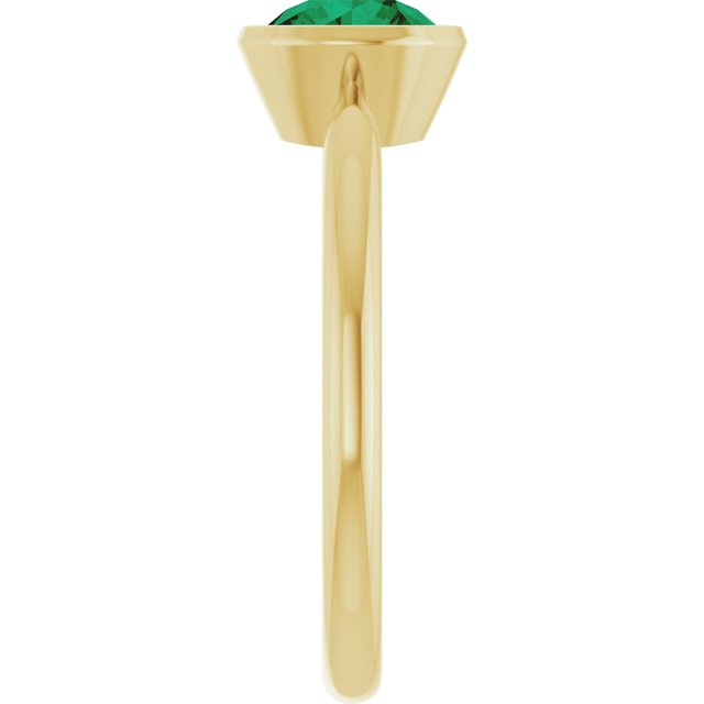 Lab-Grown Emerald | Round | 6mm