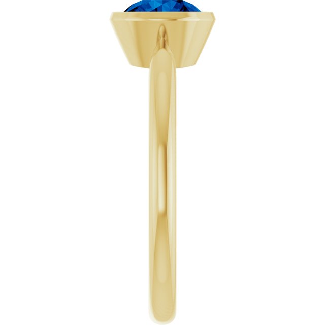 Lab-Grown Blue Sapphire | Round | 6mm