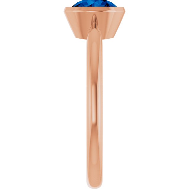 Lab-Grown Blue Sapphire | Round | 6mm