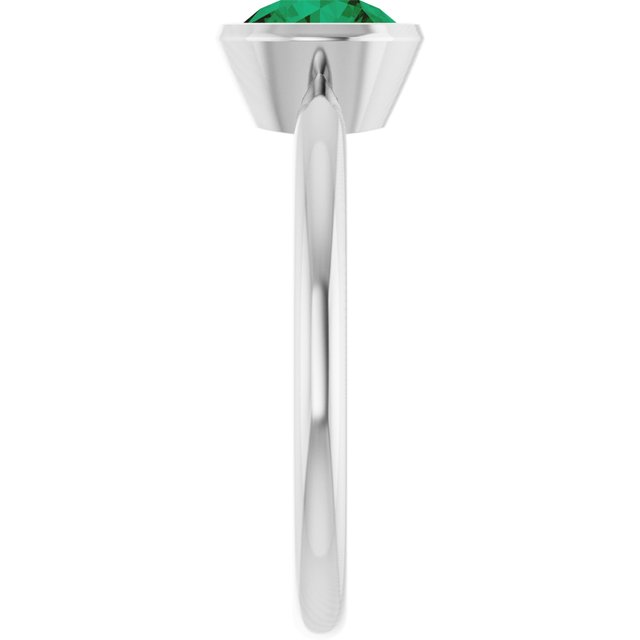 Lab-Grown Emerald | Round | 6mm