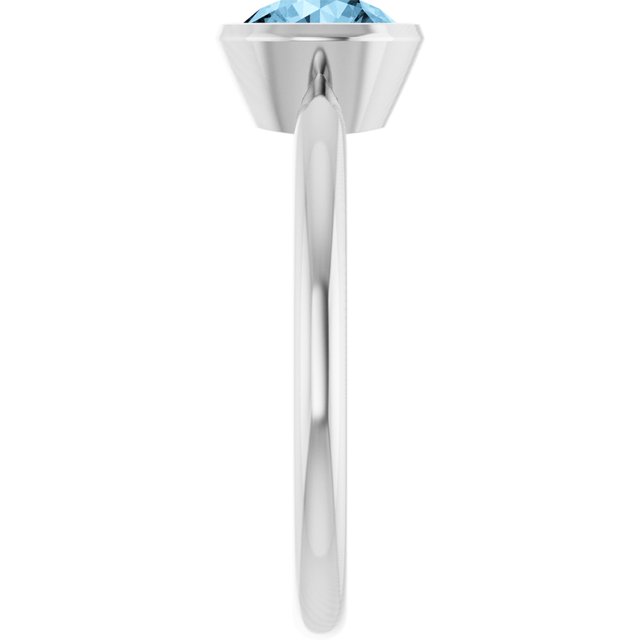 Natural Sky Blue Topaz | Round | 6mm