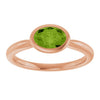 Natural Peridot | Oval | 7 x 5mm