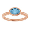 Natural Sky Blue Topaz | Oval | 7 x 5mm