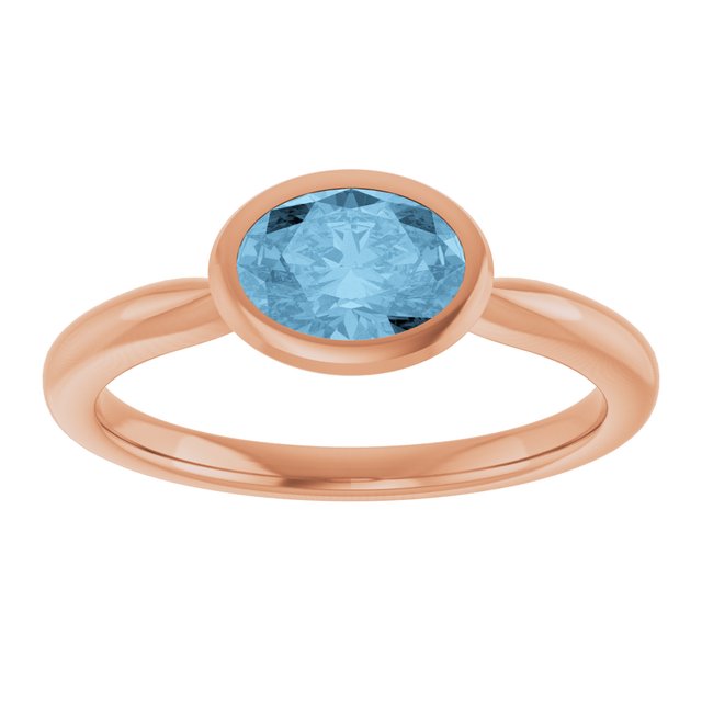Natural Sky Blue Topaz | Oval | 7 x 5mm