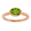 Natural Peridot | Oval | 7 x 5mm