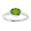 Natural Peridot | Oval | 7 x 5mm