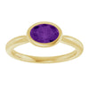 Natural Amethyst | Oval | 7 x 5mm