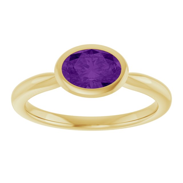 Natural Amethyst | Oval | 7 x 5mm