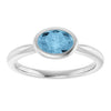 Natural Sky Blue Topaz | Oval | 7 x 5mm