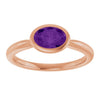 Natural Amethyst | Oval | 7 x 5mm