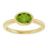 Natural Peridot | Oval | 7 x 5mm