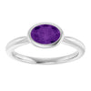 Natural Amethyst | Oval | 7 x 5mm