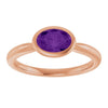 Natural Amethyst | Oval | 7 x 5mm